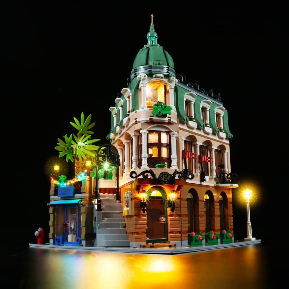 Brick Shine Light kit for Boutique Hotel 10297(Model Set is not Included) (Classic)
