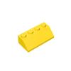 Eske Kouri Gobricks GDS-591 Slope 45 2 x 4 Compatible 3037 Pieces of Children's Toys (20 PCS,24 Yellow(030)) view 1