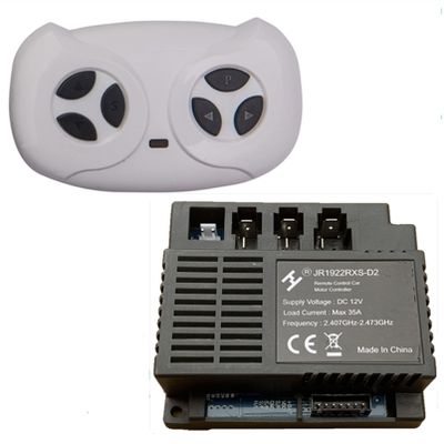 JR1922RXS-D2 12V Kids Powered Ride on car 2.4G Bluetooth Remote Control and Receiver Kit Controller Control Box Accessories for Children Electric Ride On Car Replacement Parts