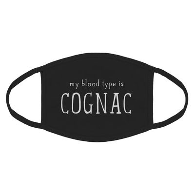 Indica Plateau My Blood Type is Cognac Cotton Face Mask