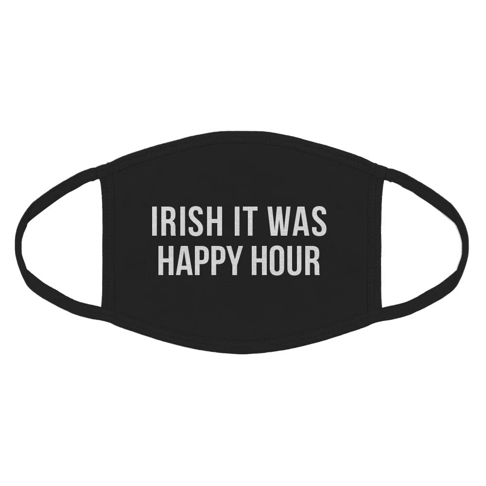 Indica Plateau Irish it were Happy Hour Cotton Face Mask