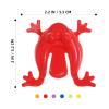 jojofuny Educational Jumping Frog Toy for Kids - 4.52 Inch Finger Press Bouncing Plastic Frogs Interactive Leap Game for Toddlers Party Favor and Fun Play view 4
