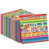 100 Pack Mexican Fiesta Napkins for Fifth of May Party Supplies Mexican Fiesta Themed Disposable Paper Napkins Colorful Stripes Flags Birthday Taco Weddings Party Table Decorations view 1