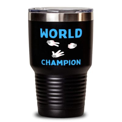 World rock paper scissors champion - Coffee mug Tumbler 30oz