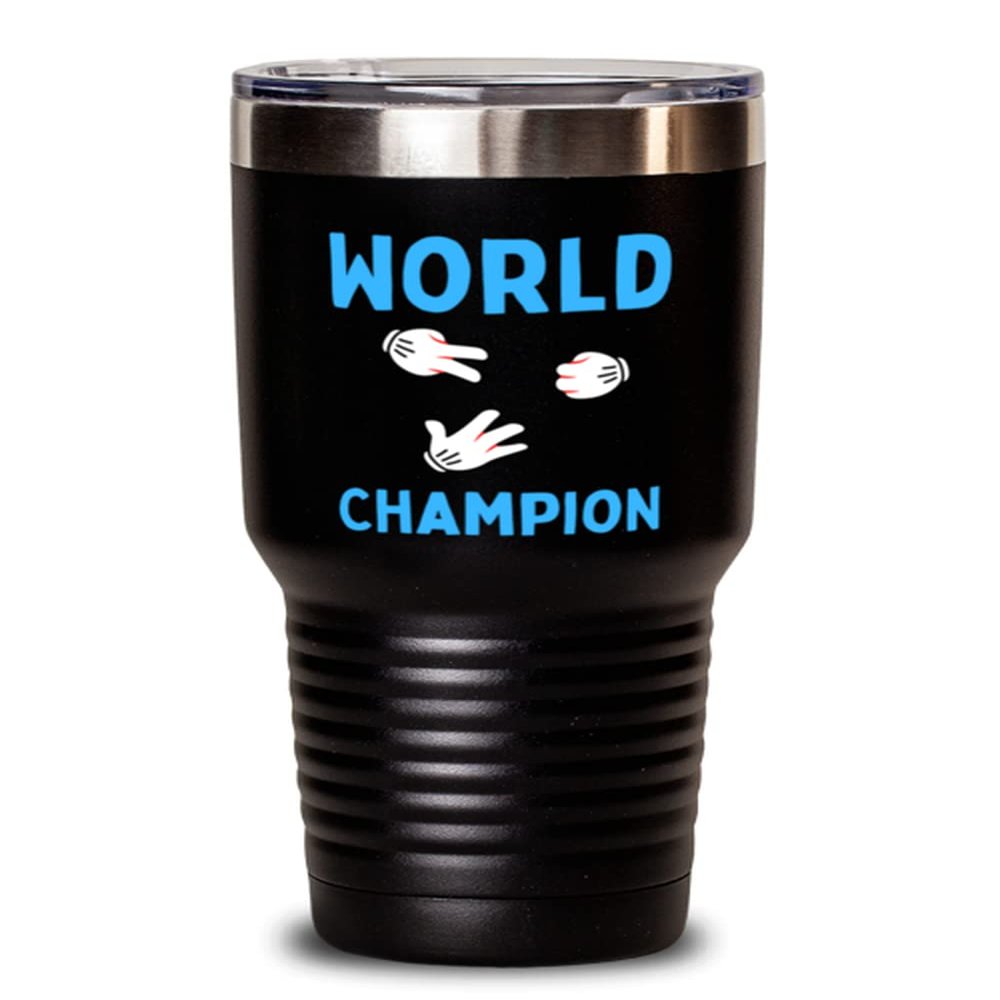 World rock paper scissors champion - Coffee mug Tumbler 30oz