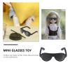 NUOBESTY 80pcs Mini Doll Sunglasses Miniature Doll Eyeglass Set Tiny Plastic Glasses for DIY Costume Supplies Cosplay Party Accessories view 3