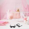 NUOBESTY 80pcs Mini Doll Sunglasses Miniature Doll Eyeglass Set Tiny Plastic Glasses for DIY Costume Supplies Cosplay Party Accessories view 4