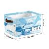 Deven Cute Polar Bear Penguin Personalized Large Storage Baskets for Organizing Shelves with Handle,Closet Decorative Storage Bins for Bathroom,Nursery,Home 2 Pack view 3