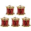 Kisangel Miniature Drum Toy 1.18In Mini Musical Instrument for Dollhouse Decoration and Photography Prop Lightweight Collectible view 1