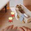Kisangel Miniature Drum Toy 1.18In Mini Musical Instrument for Dollhouse Decoration and Photography Prop Lightweight Collectible view 3