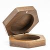 UDIXI Wooden Dice Box Hexagonal Walnut Dice Case with Magnetic Lid for Storage 7-Die D&D Polyhedral Dice, Easy Carring, DND Gift (Dragon Pattern) view 4