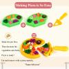 Color Dough Set Kitchen Creations Waffle Pizza Burger Maker Pretend Chef Toy Play Food Modeling Tools Kit with 12 Colors Wheat Doughs for Kids Girls Boys Christmas Birthday Gift 40Pcs view 3