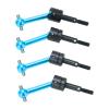 Front & Rear Axle Drive Shaft CVD Set, 4Pcs Metal Universal Drive Shaft CVD 70mm Compatible with TT02 1/10 RC Car(Blue) view 1