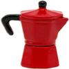 Melody Jane Dolls Houses Dollhouse Red Italian Espresso Coffee Pot Miniature Kitchen Stove Accessory view 1