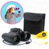 Binoculars for Kids Best Gifts for 3-12 Years Boys Girls High-Resolution Optics Shockproof Mini Kids Binocuolars Toys Folding Small Telescope for Bird Watching Camping Outdoor Play view 1