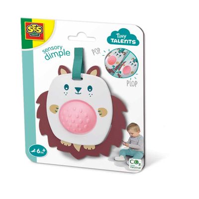 SES Creative 13128 Clutching Toy dimple-Hedgehog