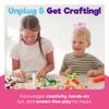 Blue Squid 3000+ pcs Arts and Crafts Supplies for Kids | Craft Kit Box for Kids Age 3-5, 4-8, 6-8, 8-12 | Craft Supplies & Materials Crafts Set Toys Art Box Gifts for Girls Boys Bulk Art Kit view 4