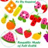 21pcs Fruit Birthday Party Decoration Set Fruit Theme Happy Birthday Banner Garland Cake Cupcake Toppers Balloons for Summer Themed Party Supplies view 4