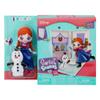Disney Sweet Seams 6" Soft Rag Doll Deluxe Pack  2pc Toy Dolls |Anna and Olaf's Castle Ice Rink Playset view 3