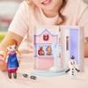 Disney Sweet Seams 6" Soft Rag Doll Deluxe Pack  2pc Toy Dolls |Anna and Olaf's Castle Ice Rink Playset view 2