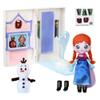 Disney Sweet Seams 6" Soft Rag Doll Deluxe Pack  2pc Toy Dolls |Anna and Olaf's Castle Ice Rink Playset view 3
