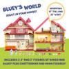 Bluey House Playset for Kids, XL Ultimate Interactive Lights and Sounds Playhouse Toys, Includes Dance Floor, Bluey Toys Set Ages 3+, Amazon Exclusive view 3