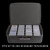 Card Titan Toploader and One Touch Trading Card Storage Box with Zipper Lock - Sports Card Deck Box Fits Up to 400 Sleeved Collectible Sports Cards or up to 80 Magnetic Cases view 2
