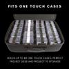 Card Titan Toploader and One Touch Trading Card Storage Box with Zipper Lock - Sports Card Deck Box Fits Up to 400 Sleeved Collectible Sports Cards or up to 80 Magnetic Cases view 4