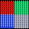 Hortsun 200 Pcs LED Finger Lights Mini Finger Flashlights for Kids Glow in The Dark Party Supplies Light up Ring Lights Toys Neon Party Favors for Kids Birthday, Red Green Blue White view 1