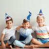 Chinco 24 Pcs Shark Party Hats Shark Birthday Hat for Birthday Party Supplies and Decorations, 12.7 x 7.9 Inches, 3 Styles view 4