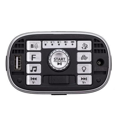 12V Children's Electric Vehicle 303 Power Supply Central Control Switch Multi-Function Bluetooth Connection Music Power Display Center Panel Electric Toy Car Replacement Parts