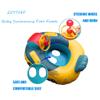 Baby Swimming Float Ring for Child Kids Car Shaped Babies Swim Float Boat with 2 Handles Floating Mattress Seat Swim Ring for Girls Boys 1-5 Years view 2