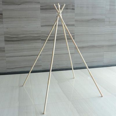 Wood Poles for Kids Teepee 48 * 48 * 60in