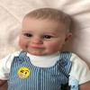 iCradle Reborn Toddler Realistic Baby Girl Doll,24 Inch 60cm Newborn Baby That Look Real Handmade Doll with Hand-Drawing Hair Blue Eyes Toy Accessories Gift for Collection & Kids Age 3+ view 1