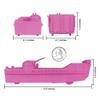 BMC Classic Marx Landing Craft - 4pc Pink Plastic Army Men Boat Vehicles view 2
