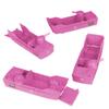 BMC Classic Marx Landing Craft - 4pc Pink Plastic Army Men Boat Vehicles view 4