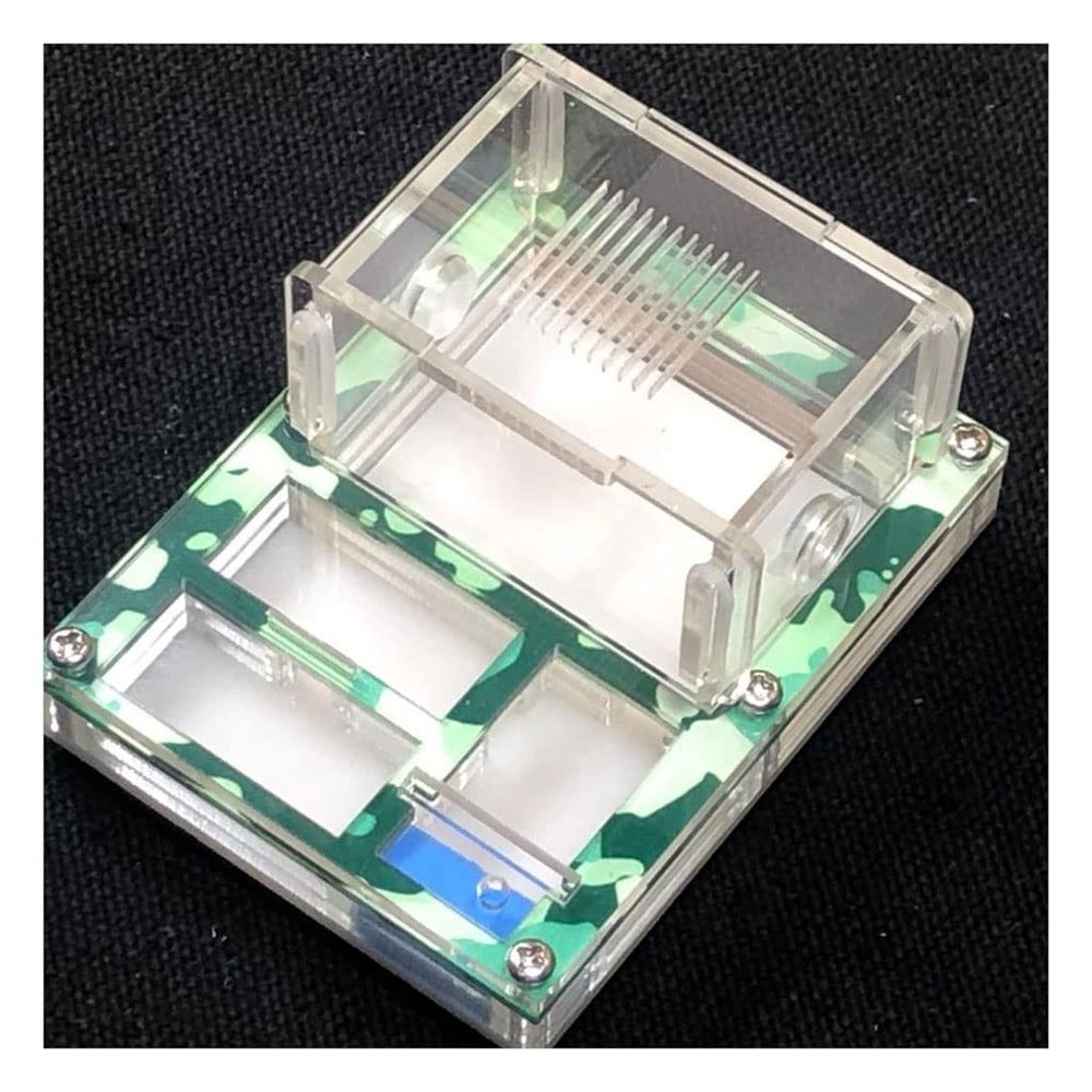 GBNHGYP My Mini DIY Acrylic Flat Ant Farm with Moisturizing Zone with Feeding Zone Queen Laying Ant Nest Ant Nest 1pcs (Color : Spring)