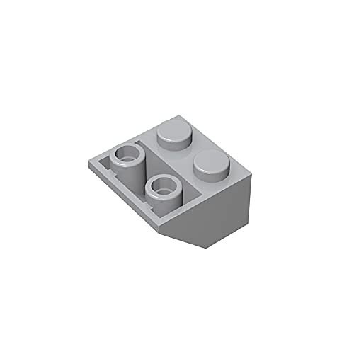 Eske Kouri Gobricks GDS-599 Building Block(No.3660) ROOF Tile 2X2/45 INV. - 2x2 45 Reverse Slope (194 Light Bluish Gray(071),600 PCS)