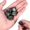 mookaitedecor 7 PCS Kambaba Jasper Crystal Polyhedral DND Dice Set, Polished Tumbled Stones Dices for RPG MTG Table Games Home Decoration view 2