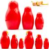 Valentines Day Nesting Dolls Set of 3 pcs - Valentines Day Decor - I Love You Gifts for Him - I Love You Gifts for Her view 2