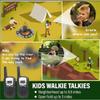Ezzo Outdoor Adventure Kit for Kids  Walkie-Talkies & Pretend Play Gear  Camouflage Camping, Safari, Hunting Set  Backyard Explorer Toys for Boys & Girls view 3