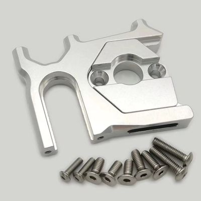for Armma Mojave Typhon Senton Kraton Outcast Talion ARA320468 ARA320469 Aluminum Sliding Motor Mount and Plate Silver