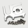 for Armma Mojave Typhon Senton Kraton Outcast Talion ARA320468 ARA320469 Aluminum Sliding Motor Mount and Plate Silver view 2