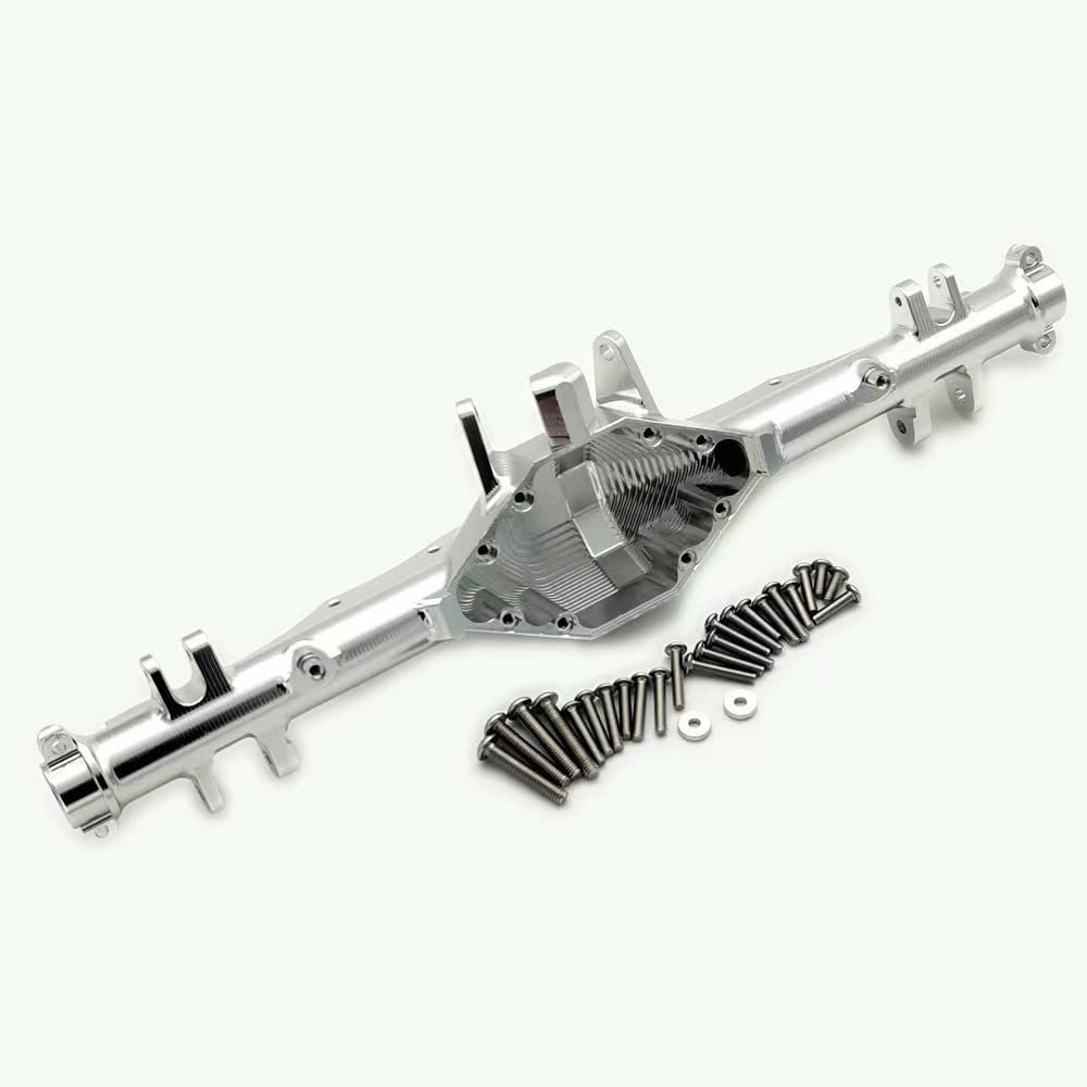 for Traxxas 1/7 UDR Unlimited Desert Racer Truck 8540 Aluminum Rear Axle Housing Gearbox Silver