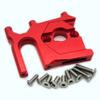 for Armma Mojave Typhon Senton Kraton Outcast Talion ARA320468 ARA320469 Aluminum Sliding Motor Mount and Plate Red view 3