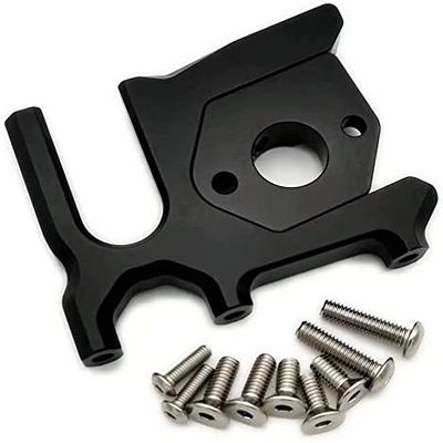 for Armma Mojave Typhon Senton Kraton Outcast Talion ARA320468 ARA320469 Aluminum Sliding Motor Mount and Plate Black