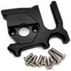 for Armma Mojave Typhon Senton Kraton Outcast Talion ARA320468 ARA320469 Aluminum Sliding Motor Mount and Plate Black view 2