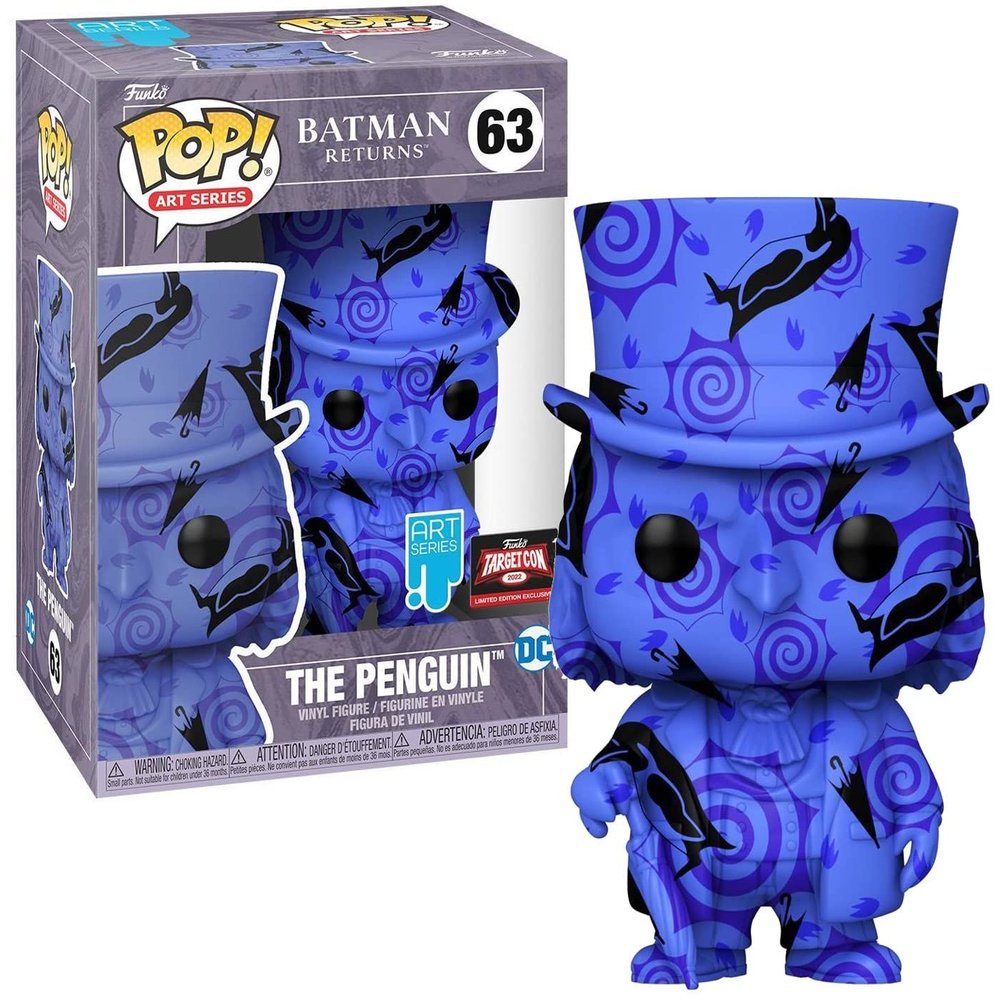 Funko DC Comics Figurine POP! Artist Series Vinyl Penguin 9 cm