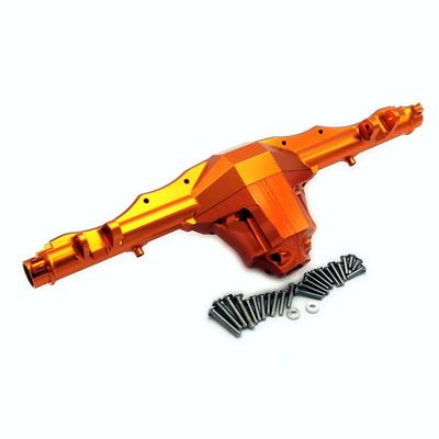 for Traxxas 1/7 UDR Unlimited Desert Racer Truck 8540 + 8541 Aluminum Rear Axle Housing Gearbox Differential Carrier Orange