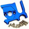 for Armma Mojave Typhon Senton Kraton Outcast Talion ARA320468 ARA320469 Aluminum Sliding Motor Mount and Plate Blue view 3
